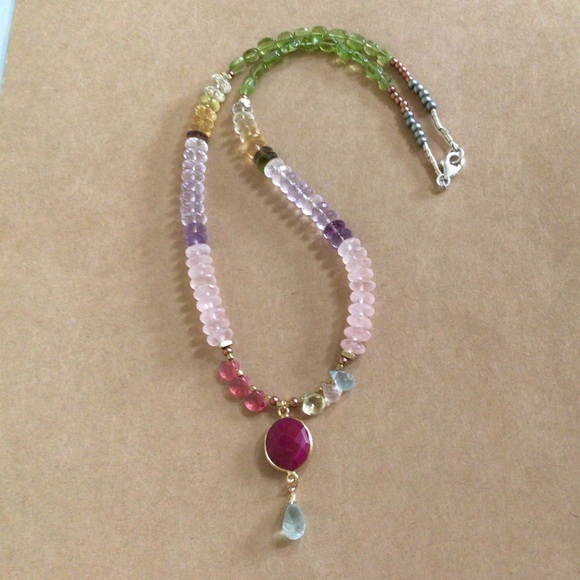 New Sundance Charm Gemstone Necklace - Picture 14 of 14